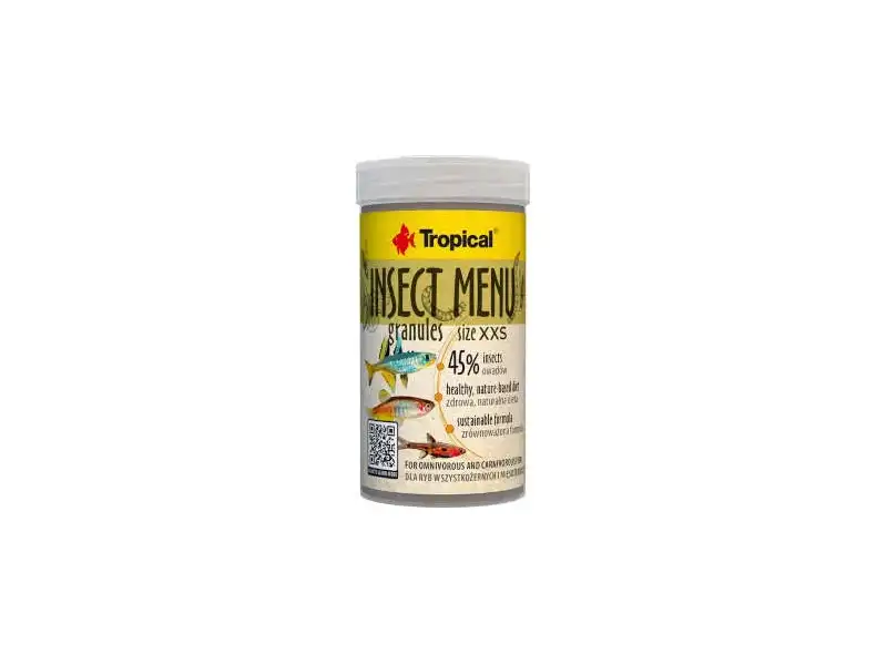 Tropical - Insect Menu Granules size XXS