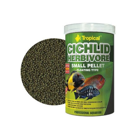 Tropical - Cichlid Herbivore Small Pellet