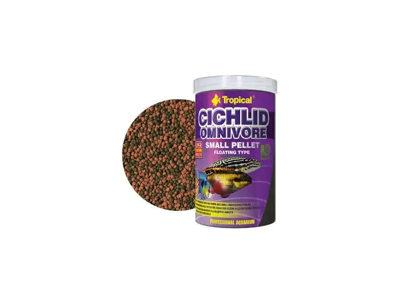 Tropical - Cichlid Omnivore Small Pellet