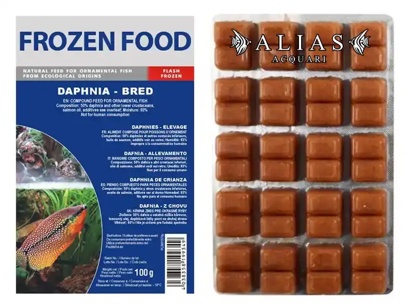 Daphnia Bred Frozen blister da 100 g
