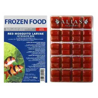 Red Mosquito Larvae Intensive Red Frozen blister da 100 g