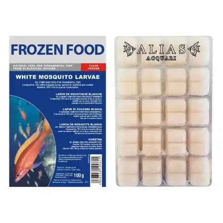White Mosquito Larvae Frozen blister da 100 g