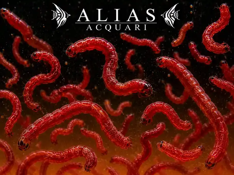 Red Mosquito Larvae-Jumbo (Bloodworms)