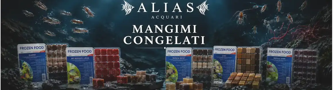 Mangimi e Cibo Congelato per Pesci | Alias Acquari
