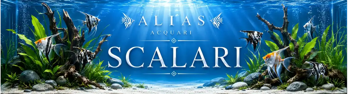 Pesci Scalari Online | Pterophyllum scalare | Alias Acquari
